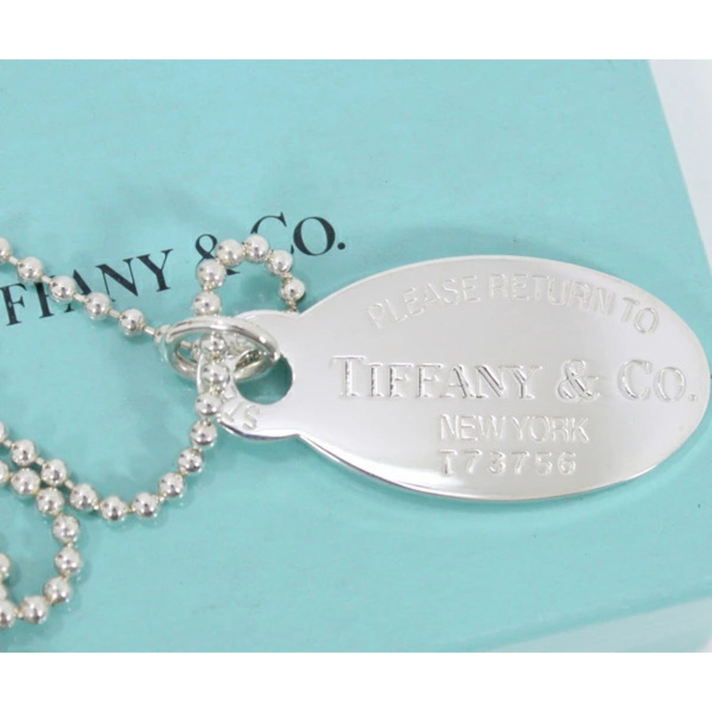 TIFFANY Co to Oval Necklace